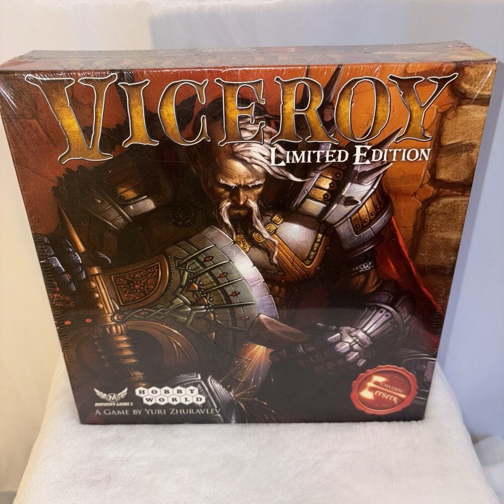 Viceroy Limited Edition Board Game New Sealed Mayday Games